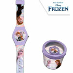 Frozen Analoog Horloge in Metalen Blik - 13.99 euro