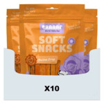 10x Braaaf Reepjes Hondensnack Kip 85 gr
