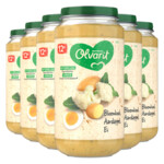 6x Olvarit Maaltijd 12m Bloemkool Aardappel Ei