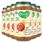 6x Olvarit Maaltijd 15m Vegetarische pasta Courgette Mozzarella - 12.17 euro