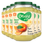 6x Olvarit Fruithapje 6m Appel Banaan Sinaasappel