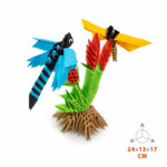 Origami 3D Dragonflies 341 stukjes - 12.74 euro