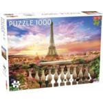 Puzzel Around the World: Eiffel Tower Parijs 1000 stukjes