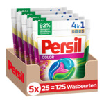 5x Persil 4in1 Discs Wasmiddelcapsules Color  25 stuks