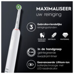 Oral-B Elektrische Tandenborstel Pro 3 3500 Wit - 31.99 euro