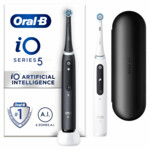 Oral-B Elektrische Tandenborstel iO5 Black &amp; White  2 stuks
