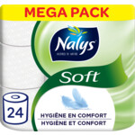 Nalys Soft Hybride Toiletpapier in 80% Recycled Folie 2-laags  24 stuks