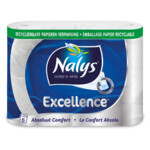Nalys Excellence Maxi-Vel Toiletpapier In Papieren Verpakking 5-Laags