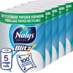 5x Nalys Blitz Huishoudpapier in Papieren Verpakking