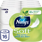 2x Nalys Soft Hybride Toiletpapier in 80% Recycled Folie 2-laags