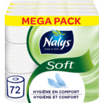 3x Nalys Soft Hybride Toiletpapier in 80% Recycled Folie 2-laags