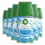 6x Air Wick Freshmatic Automatische Spray Luchtverfrisser Navulling Pure Fresh Lentedauw