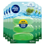 6x Ambi Pur Toiletblok Navulling Tea Tree & Dennen
