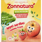 3x Zonnatura Knijpfruit   Appel/Aardbei Biologisch