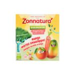 3x Zonnatura Knijpfruit Groente     Mango/Wortel/Sinas Biologisch
