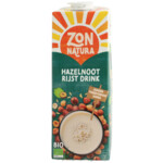 Zonnatura Rijst Drink Hazelnoot Biologisch - 4.79 euro