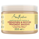 Shea Moisture Jamaican Black Castor Oil Strenghten & Restore Treatement Masker