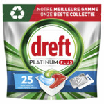 Dreft Platinum Plus All In One Vaatwastabletten Deep Clean