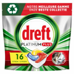 Dreft Platinum Plus All In One Vaatwastabletten Lemon