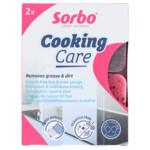 Sorbo Keukenspons Cooking Care  2 stuks