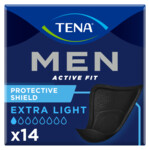 5x TENA Men Active Fit Protective Shield