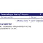 2x Vitakruid CBD Olie 5% Full Spectrum - 41.91 euro