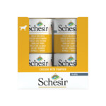 16x Schesir Hondenvoer Kip Pompoen in Gelei 285 gr