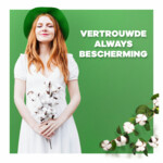 Always Maandverband Bio Cotton Protection Ultra Long met Vleugels - 3.35 euro