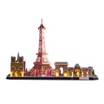 Cubic Fun 3D Puzzel Paris Led
