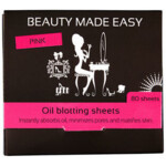 Beauty Made Easy Oil Blotting Sheets Pink