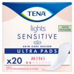 3x TENA Lights Sensitive Ultra Pads Mini