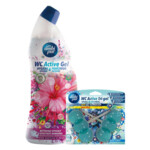 Ambi Pur Toiletreiniger Wc Active Gel en Toiletblok Pakket - 6.99 euro