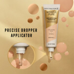 3x Max Factor Miracle Pure Foundation 82 Deep Bronze - 39.03 euro