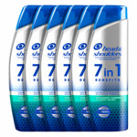 6x Head & Shoulders Shampoo 7in1 - Ultra Kalmerend