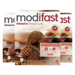 Plein <b>3x</b> Modifast Intensive Reep Melk Chocolade aanbieding