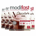 4x Modifast Intensive Milkshake Chocolade