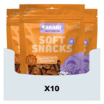 10x Braaaf Hondensnack Sticks Tonijn - Wortel - Sperzieboon 85 gr