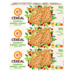 3x Céréal Healthy BIO Koek Cranberry Amandelen