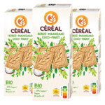 3x Céréal Healthy BIO Koek Kokos Maanzaad