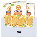 6x Céréal Zandkoekjes Natuur Suikervrij