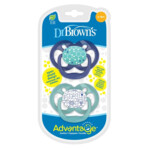 Dr. Browns Fopspeen Fase 2 Advantage Blauw - 9.29 euro