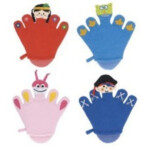 Washandschoen Kind Badstof - 3.89 euro