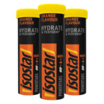 3x Isostar Fast Hydration Powertabs Orange - 16.53 euro
