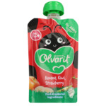 6x Olvarit Knijpfruit 12+m Aardbei Banaan Kiwi - 10.09 euro