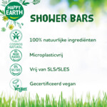 6x Happy Earth 100% Natuurlijke Shower Bar Lavender Ylang - 39.15 euro