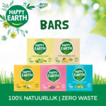 3x Happy Earth 100% Natuurlijke Shower Bar Cedar Lime - 20.87 euro