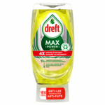 8x Dreft Max Power Afwasmiddel Lemon  370 ml