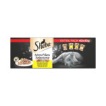Plein Sheba Mini Filets Pouch Multipack Gevogelte Selectie aanbieding