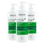 3x Vichy Dercos Anti-Roos Shampoo Normaal Tot Vet Haar - 64.3 euro