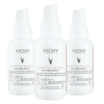 3x Vichy Capital Soleil UV-Age Dagelijkse SPF 50+ Getint - 60.46 euro